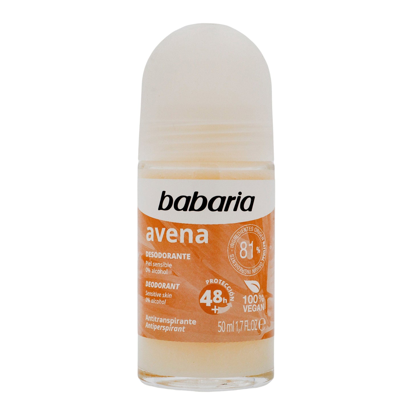 Desodorante Babaria Roll-On Avena 50 Ml