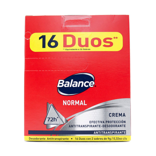 Desodorante Balance Crema Normal Duo