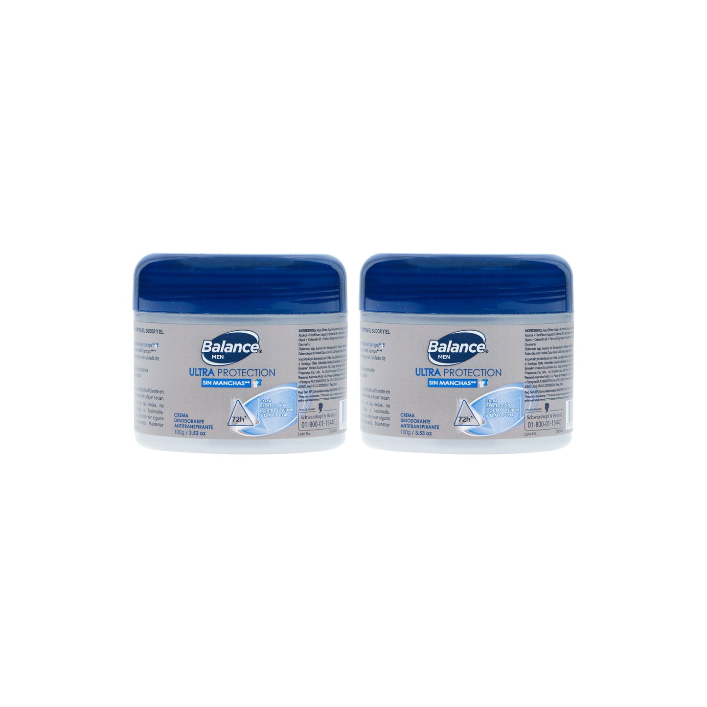 Desodorante Balance Crema Ultraproteccion Men 100gr