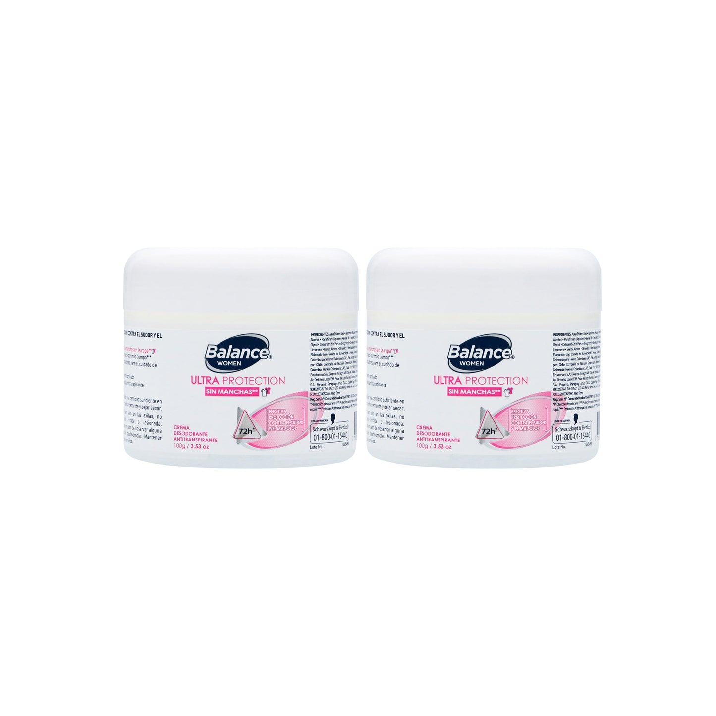 Desodorante Balance Crema Ultraproteccion Women 100gr