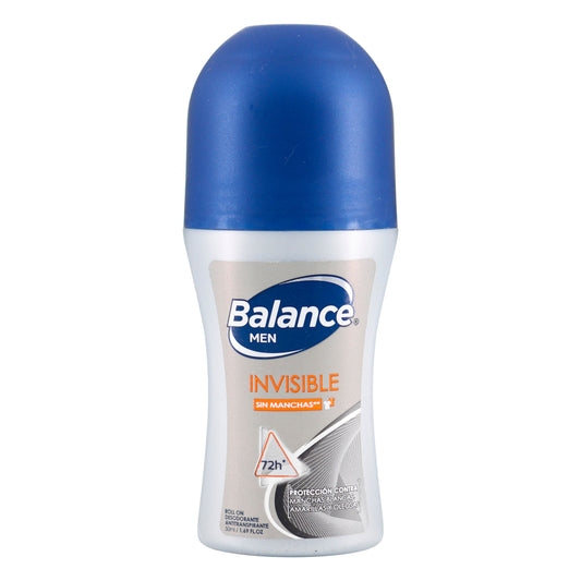 Desodorante Balance Rollon Invisible Men 50ml
