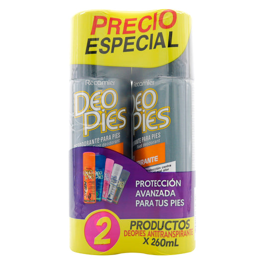 Desodorante Deopies Antitraspray Duo 260 Ml