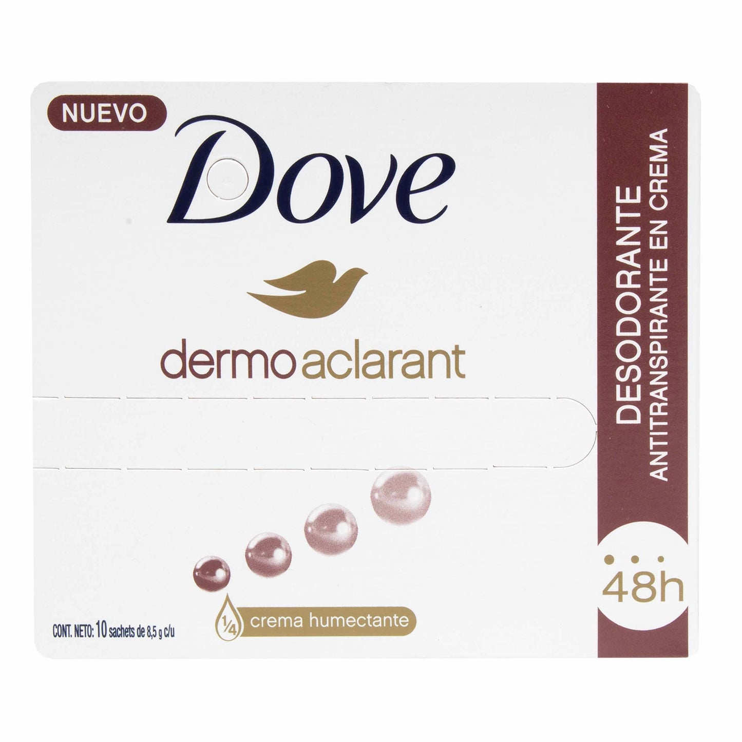Desodorante Dove Tono Uniforme 8.5 Gr Sobre