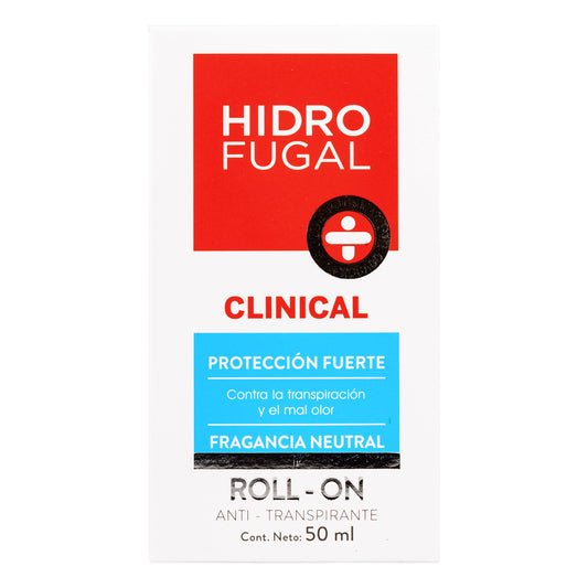 Desodorante Hidrofugal AntiTranspirante Rollon 50 Ml