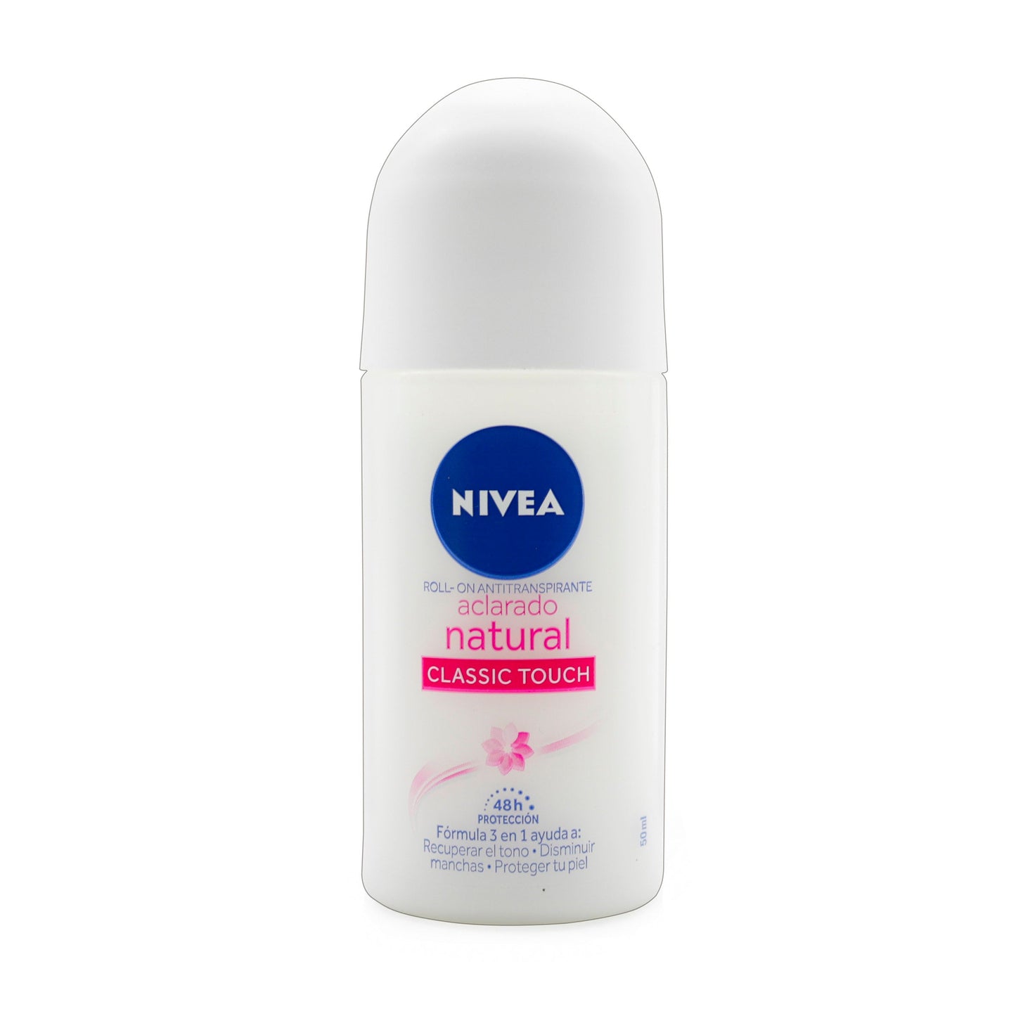 Desodorante Nivea Rollon Aclarado Natural 50 Ml Women