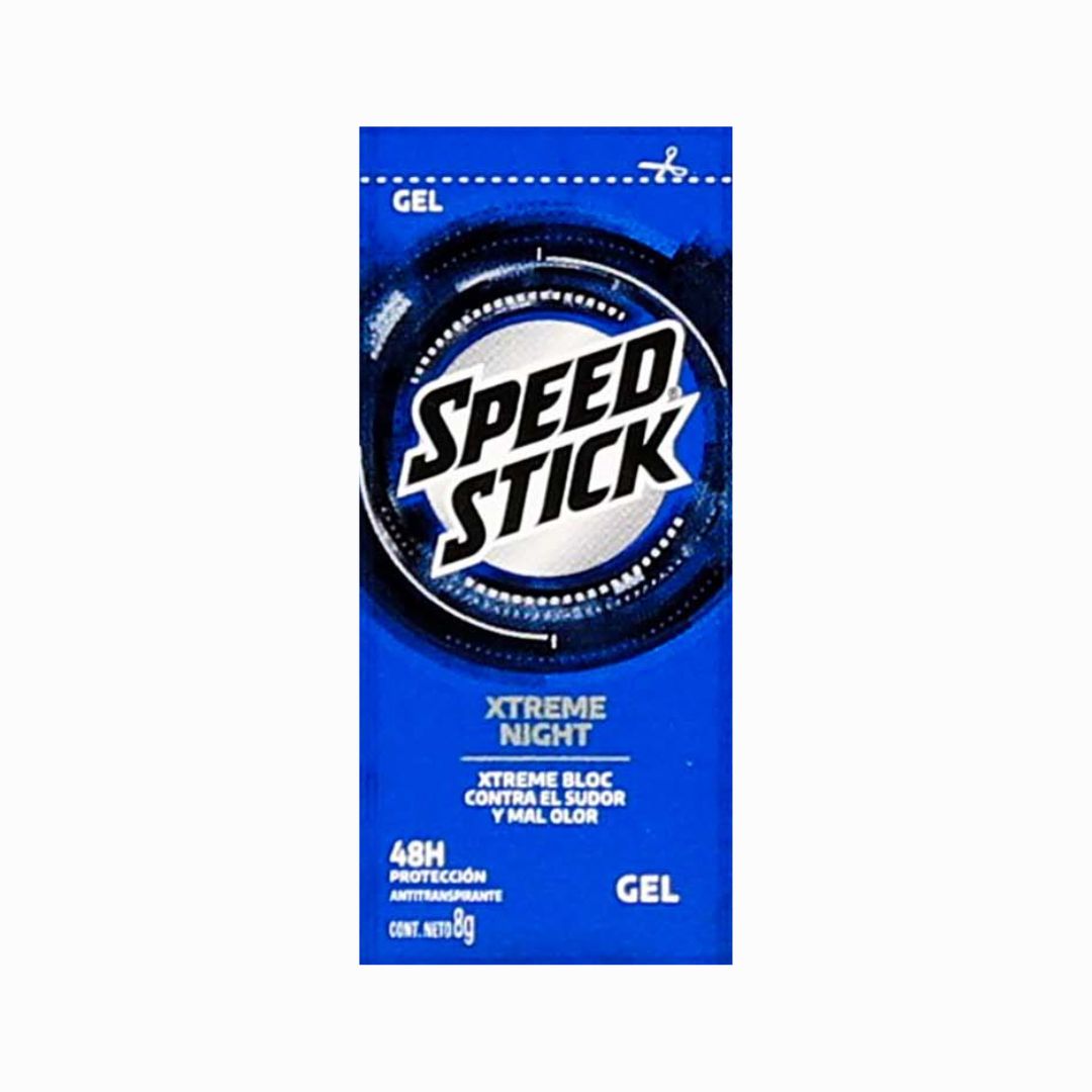 Desodorante Speed Stick Xtreme Night Gel Sobre