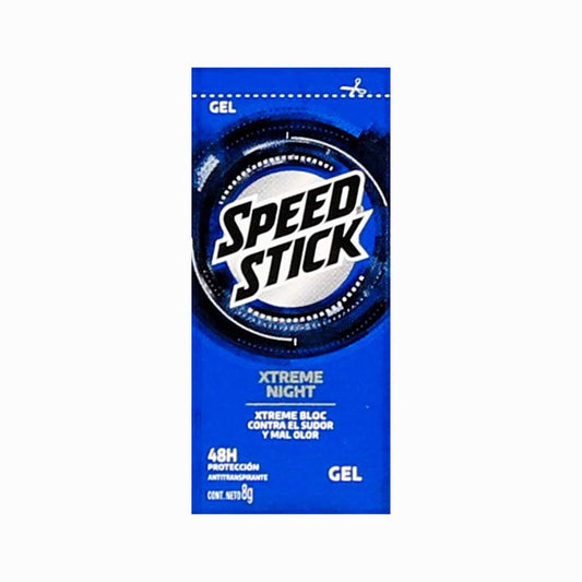 Desodorante Speed Stick Xtreme Night Gel Sobre