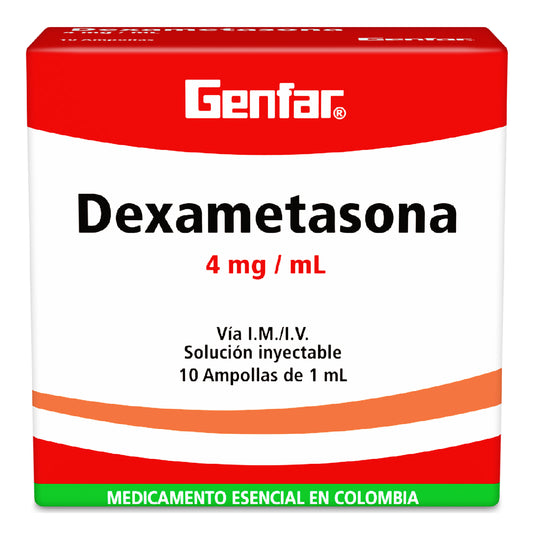 Dexametasona 4 Mg/1ml Ampolla Gf