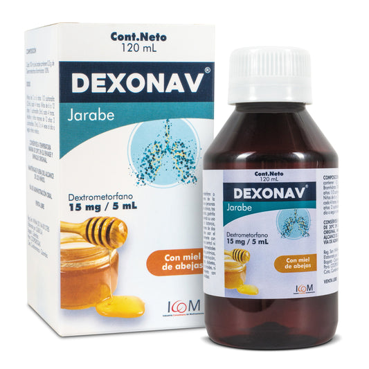 Dexonav Dextrometorfano Jarabe 120 Ml Icom
