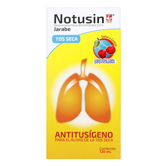Dextrometorfano Notusin Tos Seca 120 Mililitros