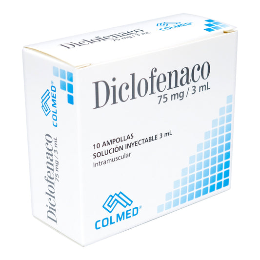 Diclofenaco 75 Mg/3 Ml Ampolla
