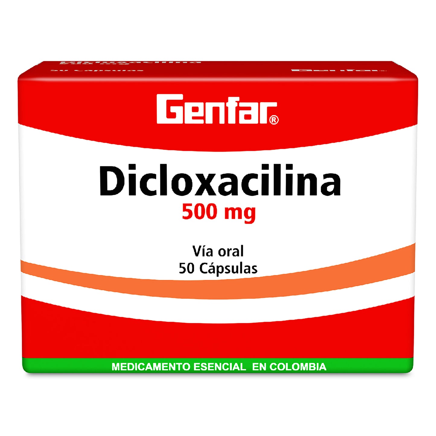 Dicloxacilina 500 Mg 10 Capsulas Gf