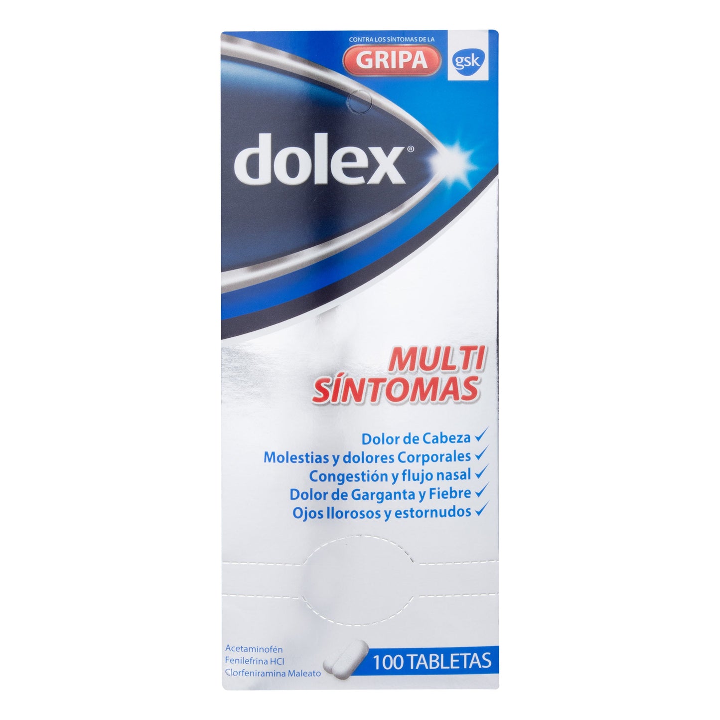 Dolex Gripa 4 Tabletas
