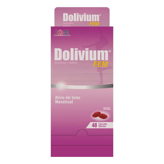 Dolivium Fem 400 Mg 3 Capsulas