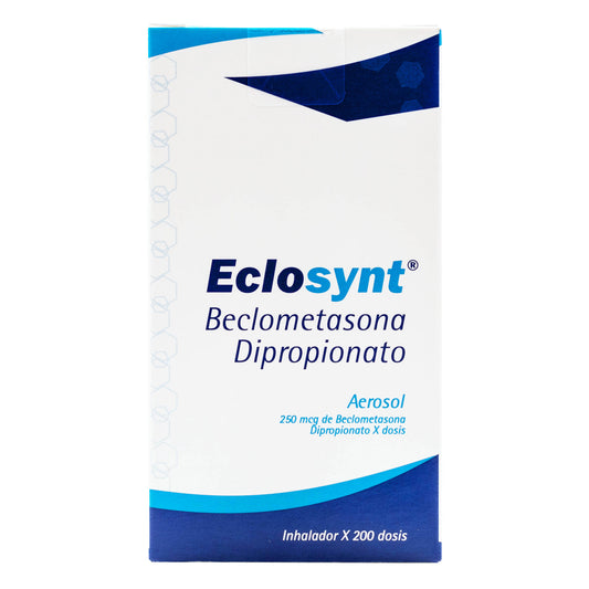Eclosynt 200 Dosis 250mcg/Dosis Aer Caja X 1frasco X 200 Dosis Bcn Medical