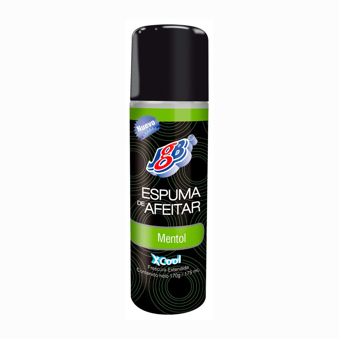 Espuma Afeitar Menthol Jgb 175 Ml