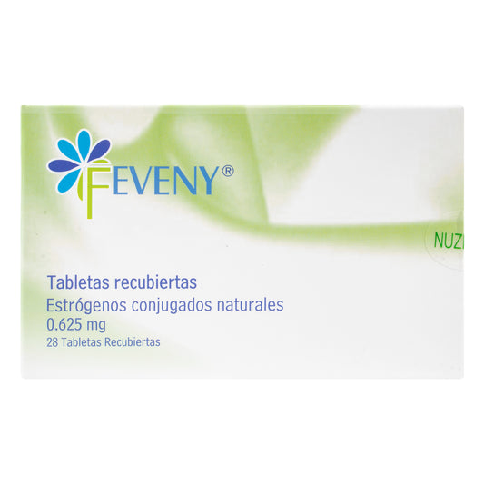 Estrogenos Conjugados Feveny 0.625 Mg 28 Tabletas