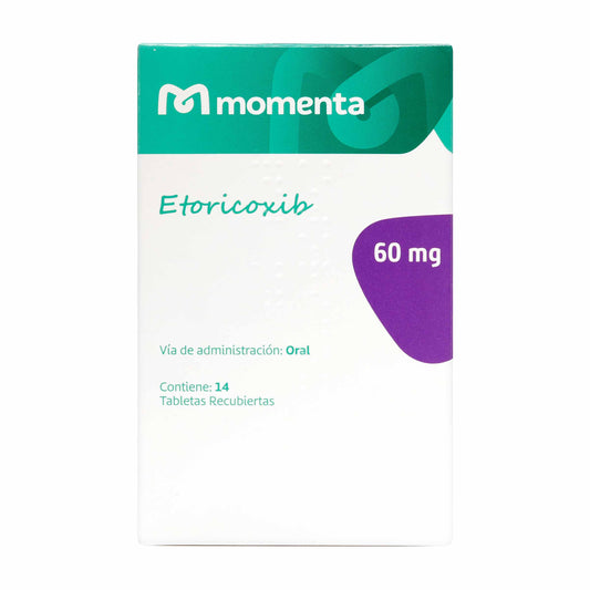Etoricoxib 60 Mg 14 Tabletas Momenta
