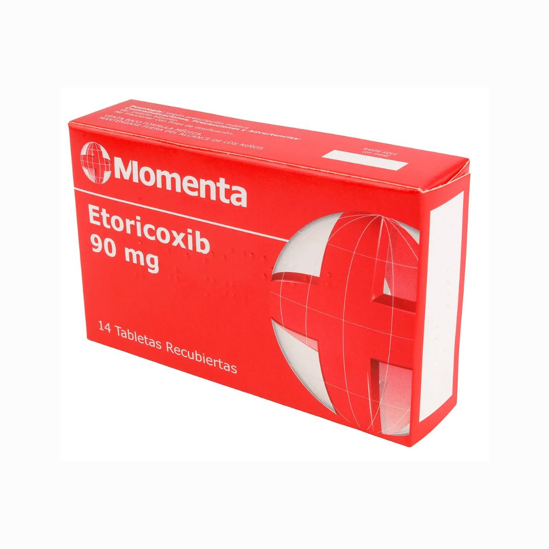 Etoricoxib 90 Mg 14 Tabletas Momenta