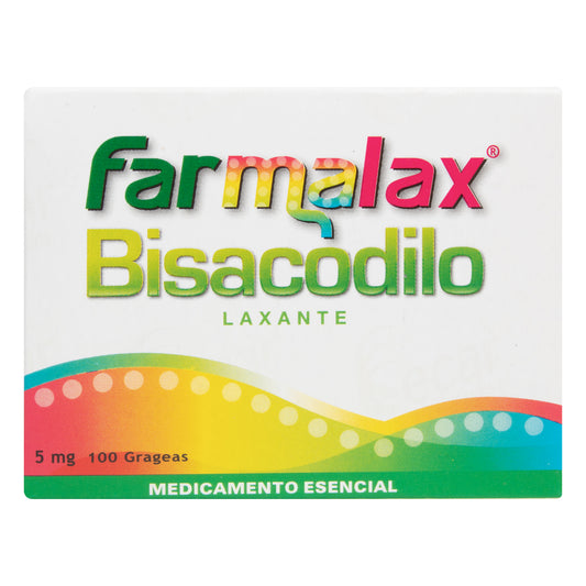 Farmalax Bisacodilo 5 Mg 10 Unidades
