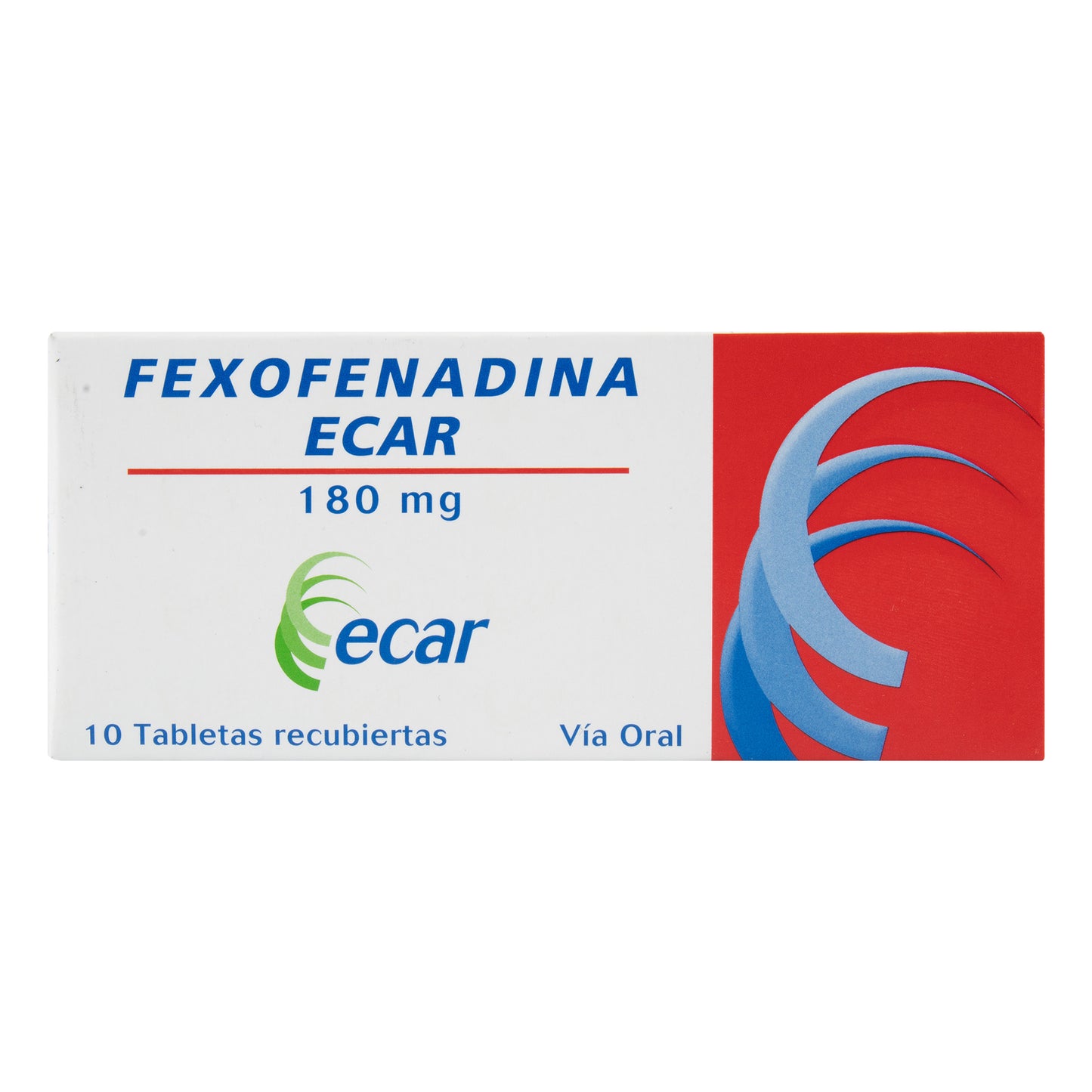 Fexofenadina 180 Mg 10 Tbs Ecar