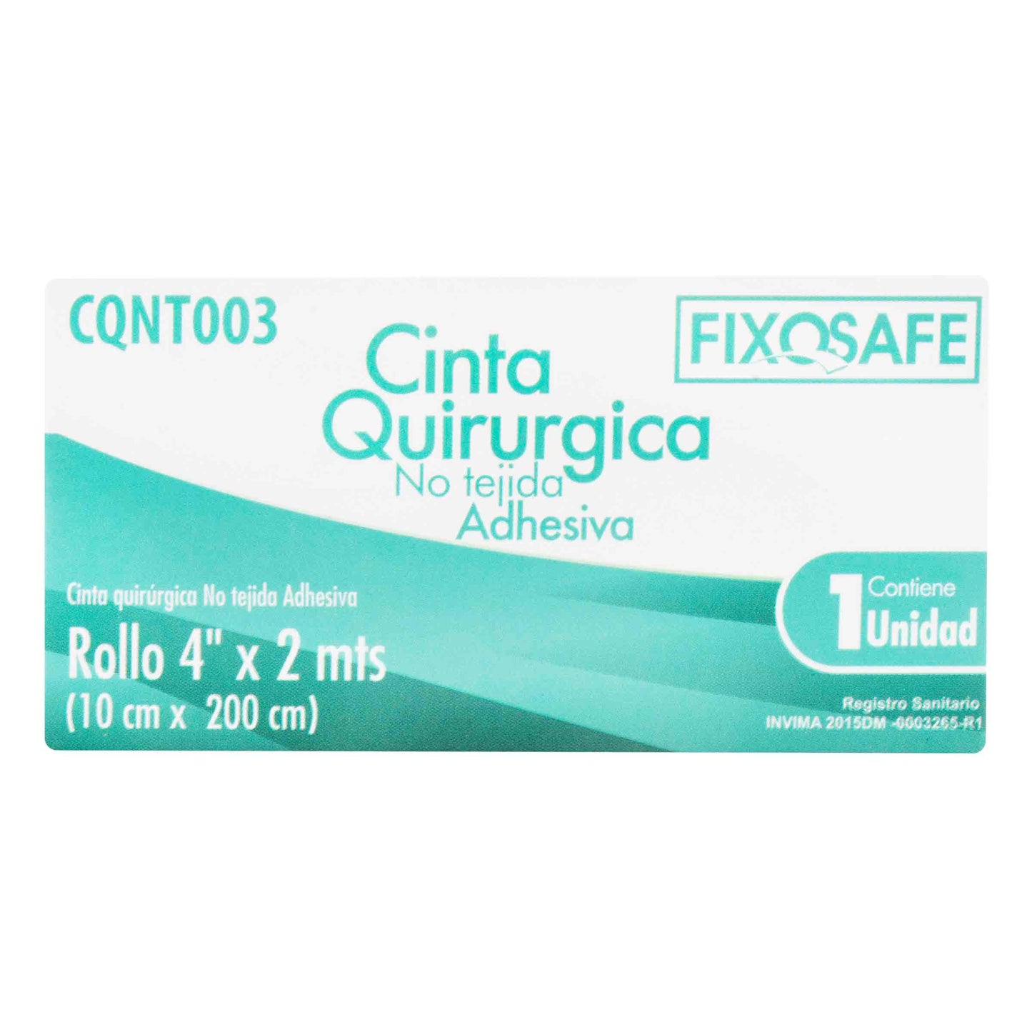 Fixosafe Cinta Quirurgica Alfa 10cm 2mts