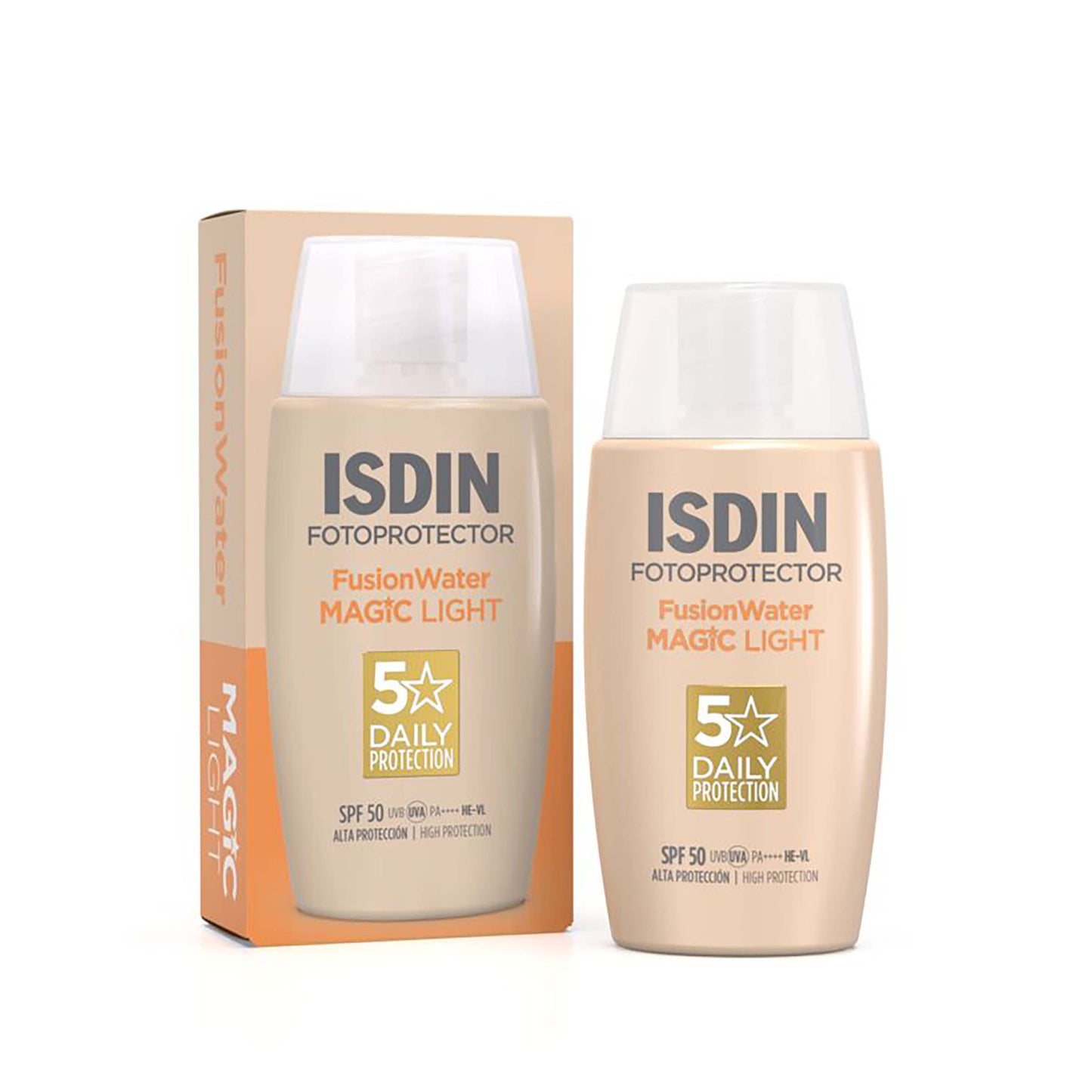 Fotoprotector  Isdin Fusion Water Light 50m