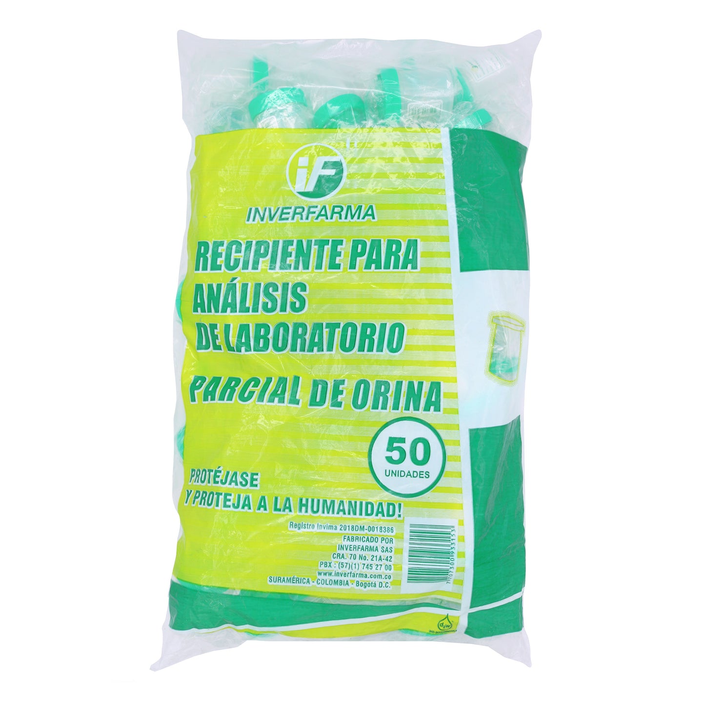 Frasco Orina Inverfarma