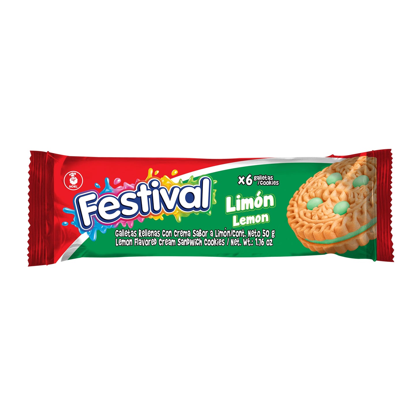 Galletas Festival Limon Paquete