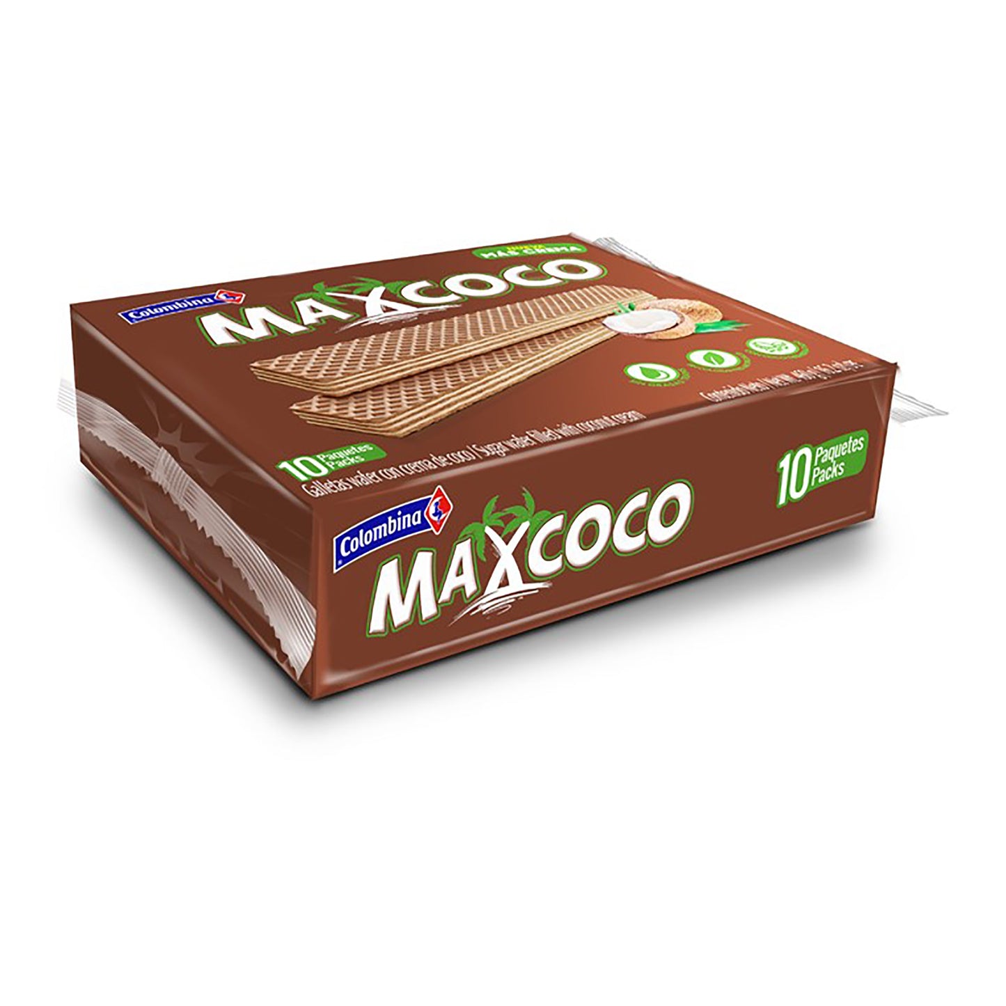 Galletas Max Coco Wafer Paquete Personal