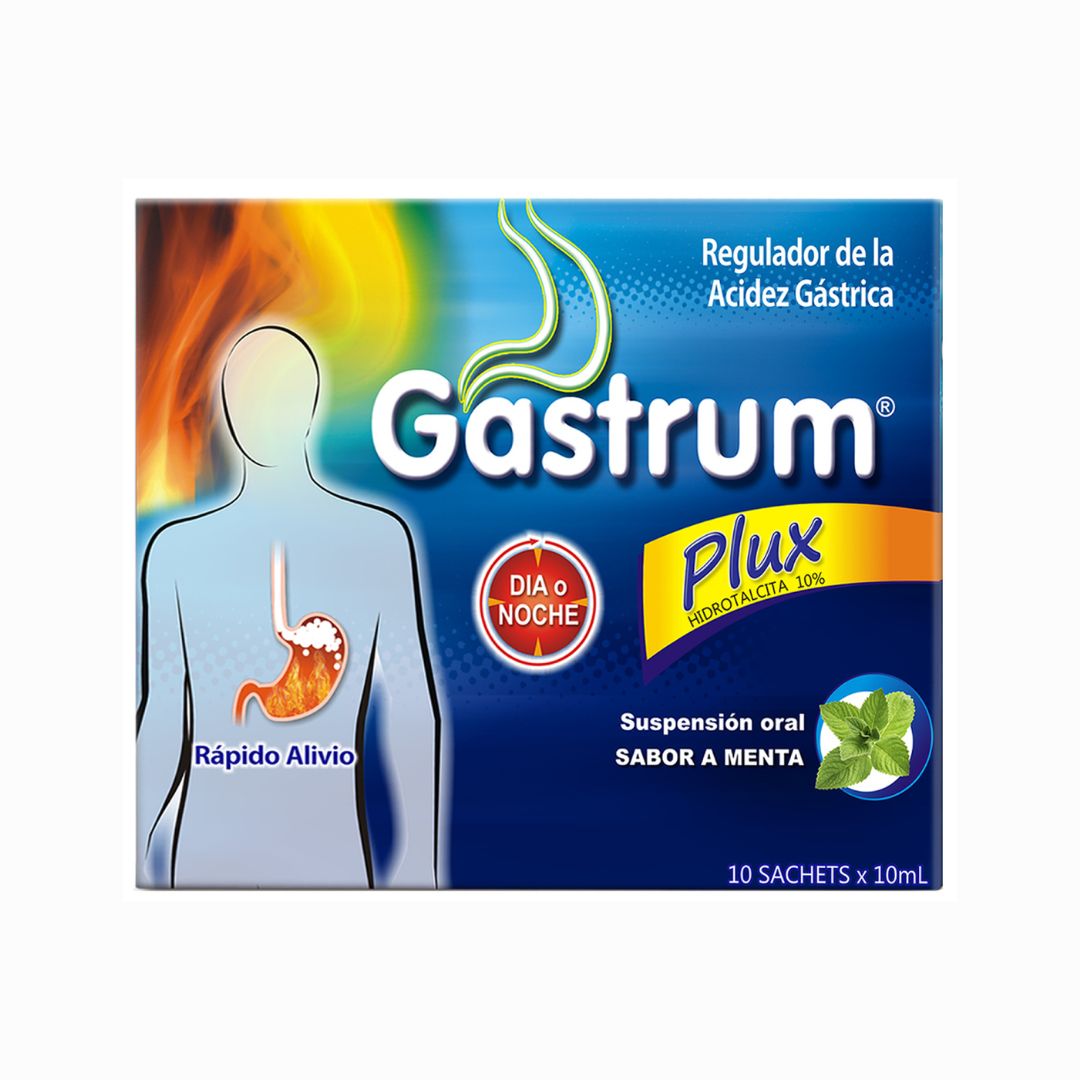 Gastrum Plus Menta Suspension 10 Ml