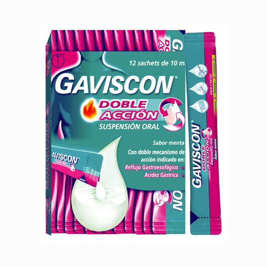 Gaviscon Doble Accion Suspension 10 Ml