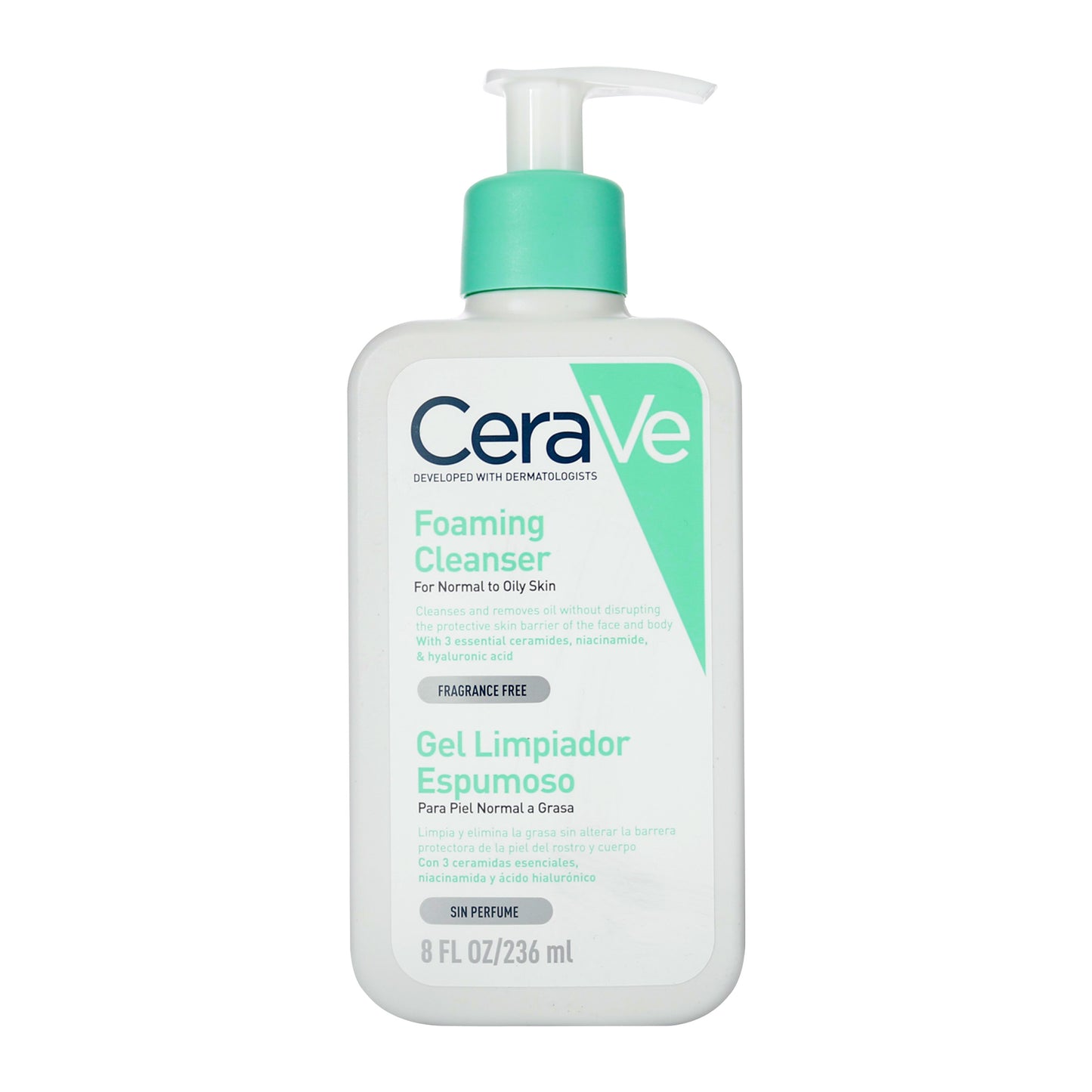 Gel Limpiador Espumoso Para Piel Normal A Grasa Frasco X 236ml