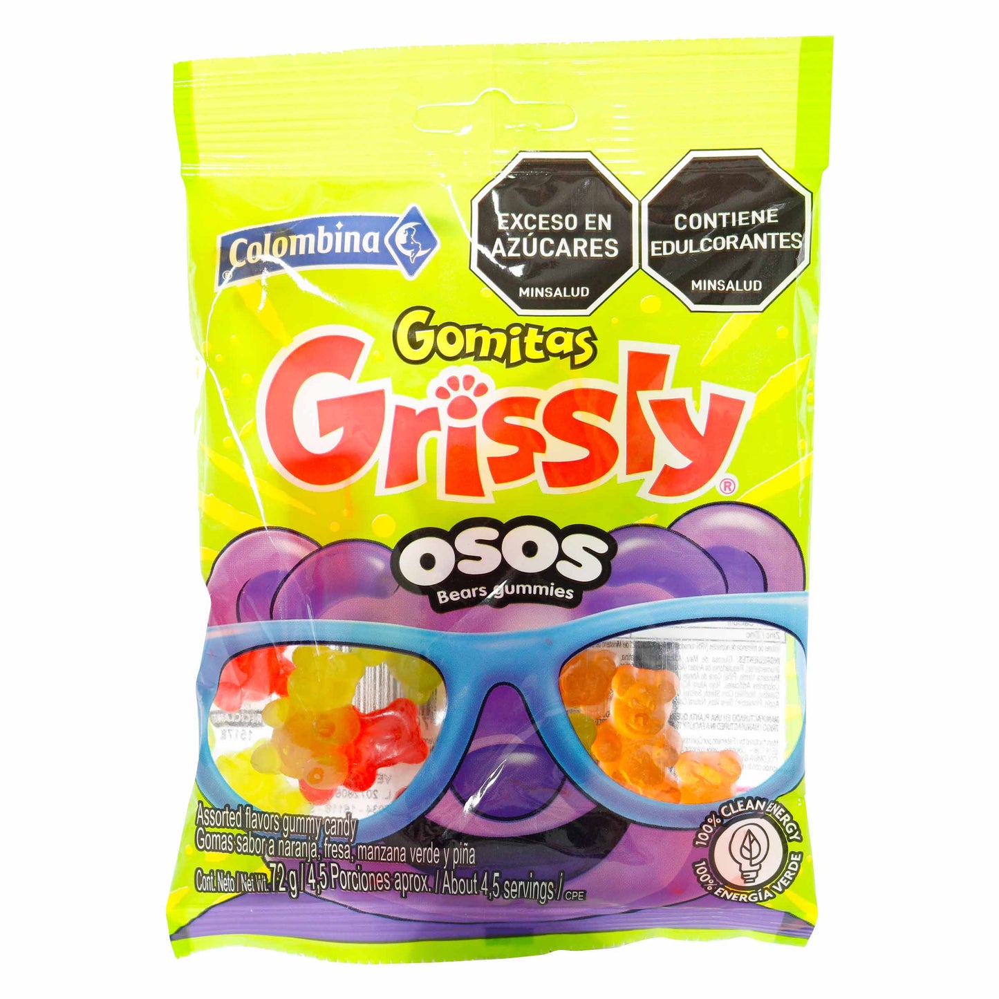 Goma Grissly Osos 72 Gr