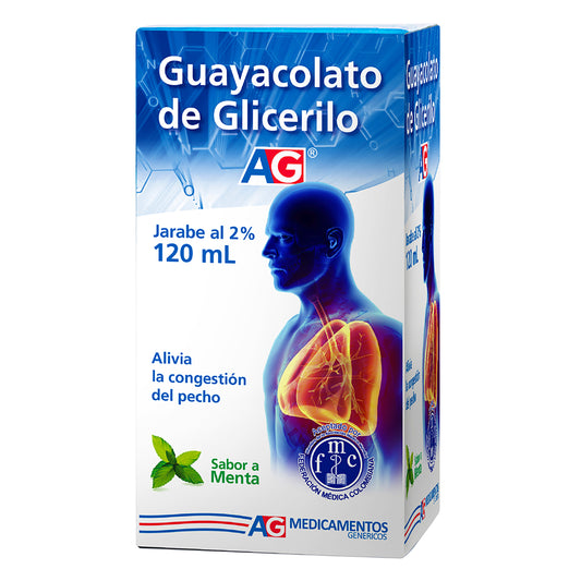 Guayacolato De Glicerilo 120 Ml Ag