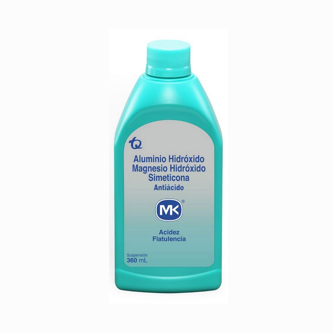 Hidroxido Aluminio Simeticona 360 Ml Mk