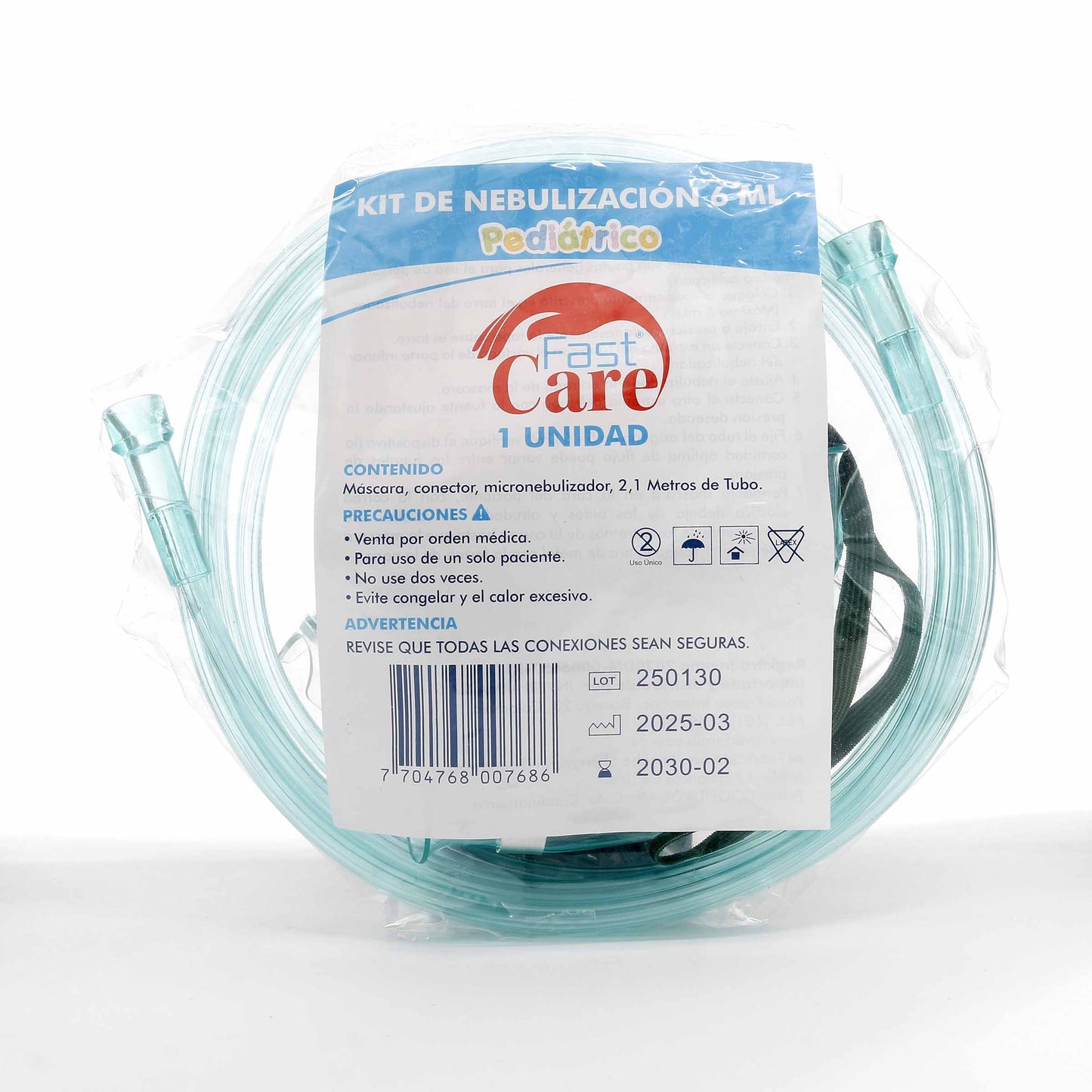 Kit De Nebulizacion Pediatrico Fast Care Icom