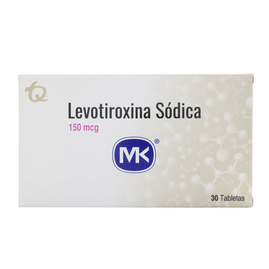 Levotiroxina 150 Mg 30 Tbs