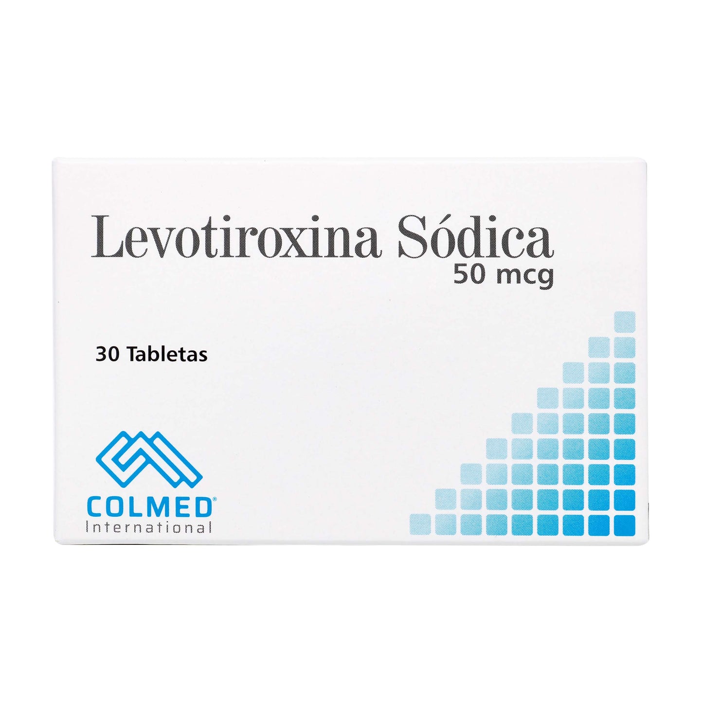Levotiroxina 50 Mcg 30 Tabletas Pc