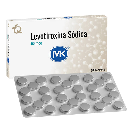 Levotiroxina 50 Mcg 30 Tbs Mk