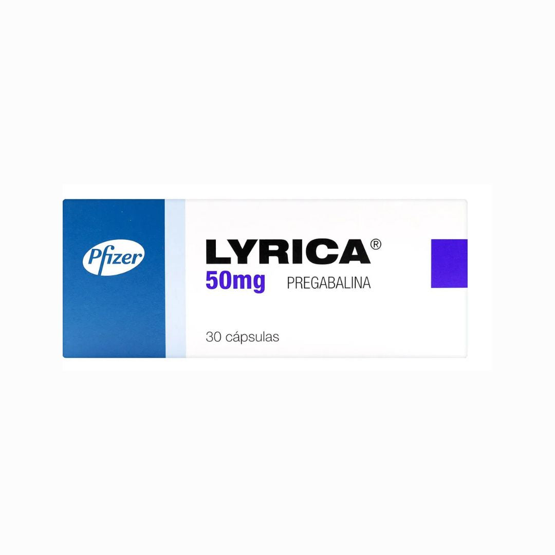 Lyrica 50 Mg 30 Capsulas