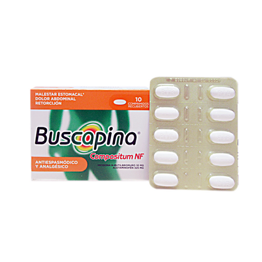 Buscapina Compuesta 325/10mg 10 Tabletas