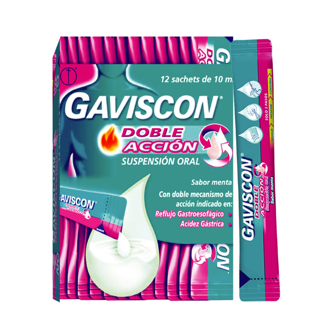 Gaviscon Doble Accion Suspension 10 Ml