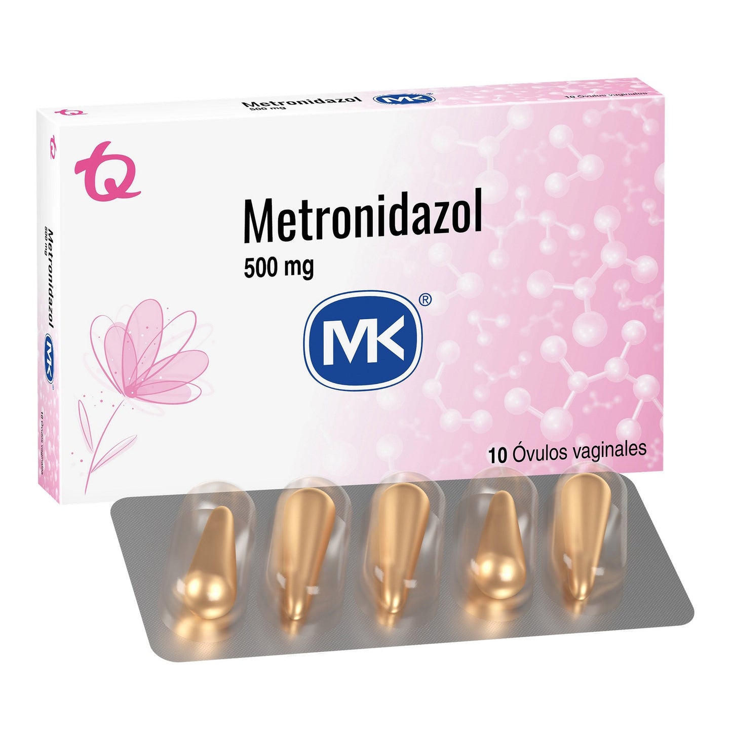 Metronidazol 500 Mg 10 Ovulos Mk