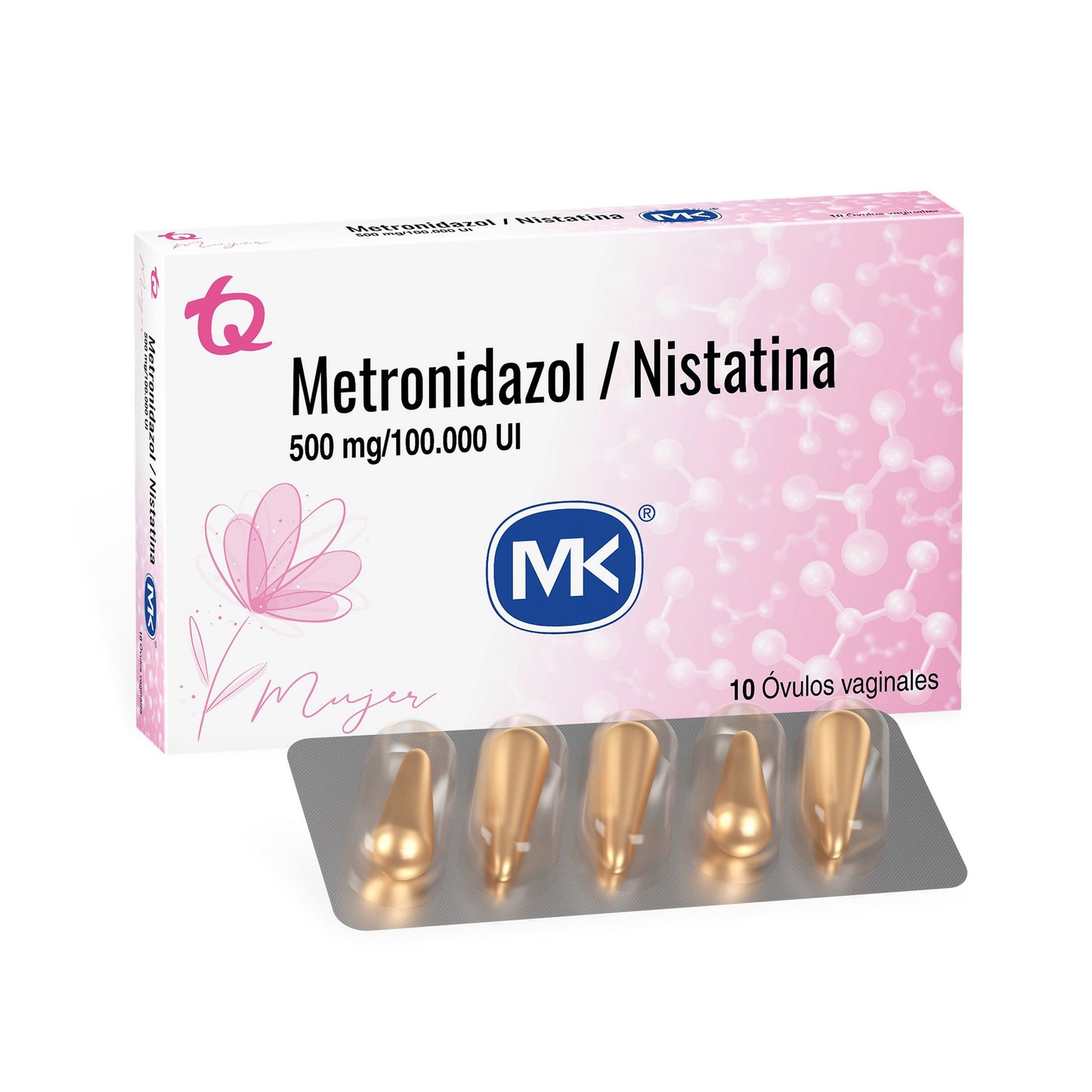 Metronidazol 500 Mg Nistatina 10 Ovulos Mk