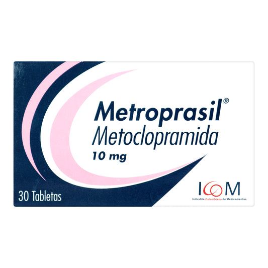 Metroprasil 10 Mg 30 Tbs Icom
