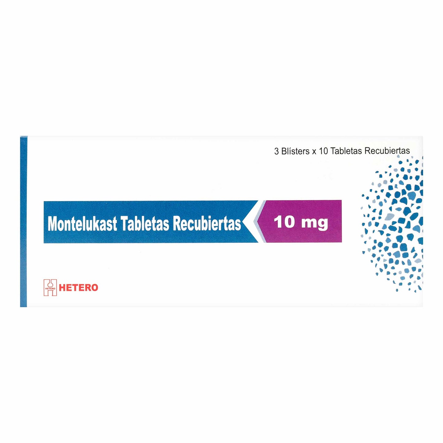Montelukast 10 Mg 30 Tabletas