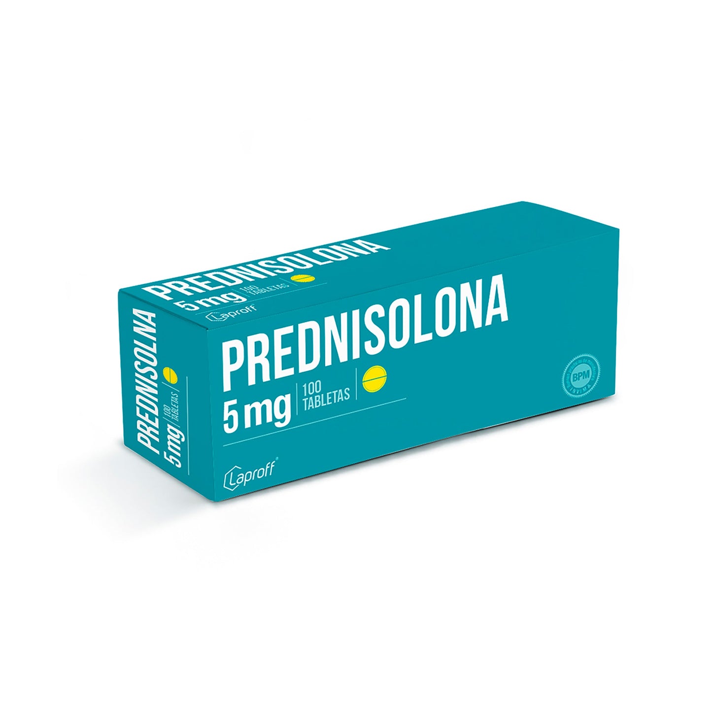 Prednisolona 5 Mg 10 Tabletas Lp