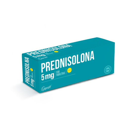 Prednisolona 5 Mg 10 Tabletas Lp
