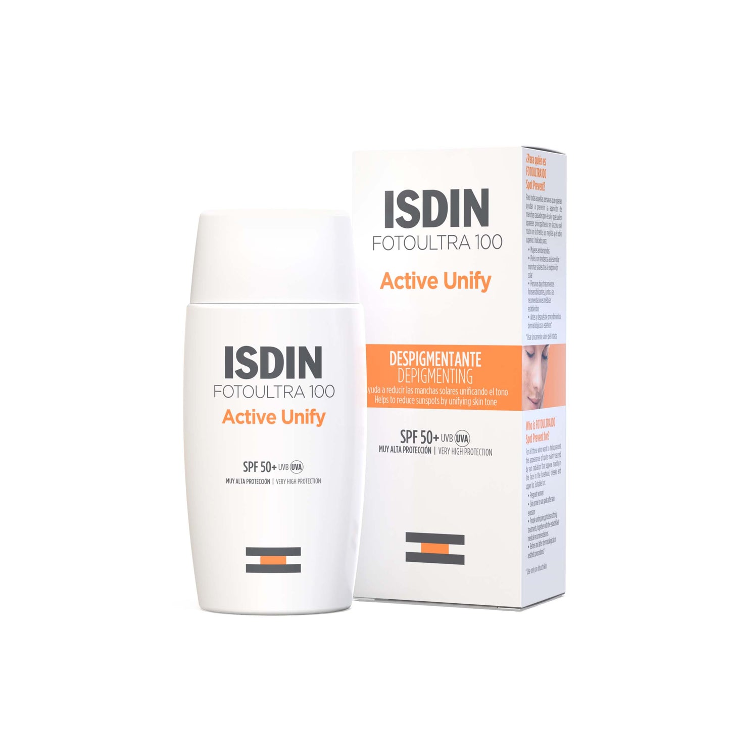 Protector Solar Fotoultra Isdin Active Unify 50ml